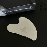 MIJEP Stainless Steel Heart Gua Sha - MIJEP